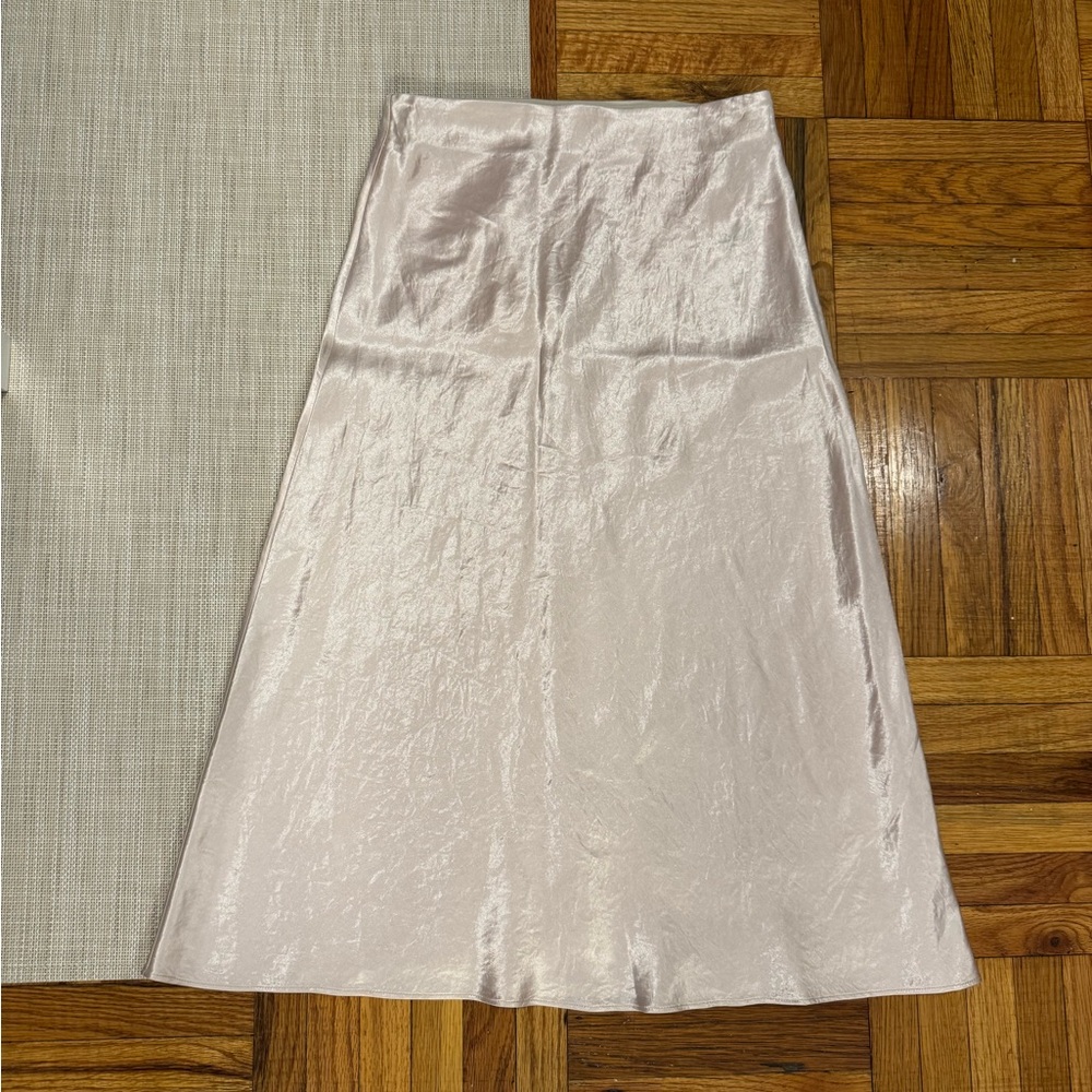 Babaton light pink Maxi A-Line Skirt for Cocktail